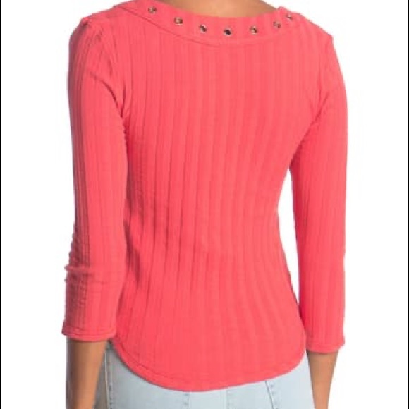 Free People Ice Cold Lace-Up Top - Picture 3 of 3